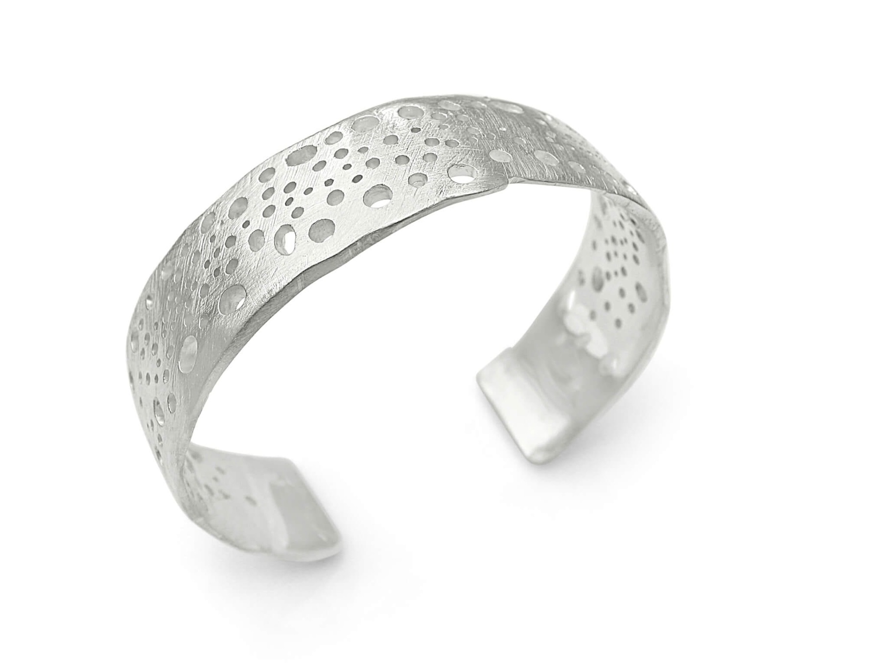 Debra fallowfield |Santo Cuff  | Sterling Silver  | McATamney Gallery and Design Store | Geraldine NZ